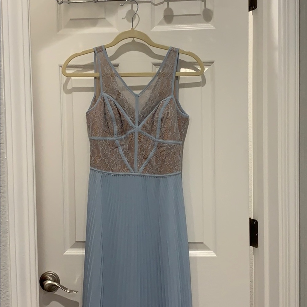 BCBGMaxAzria Light Blue Dress